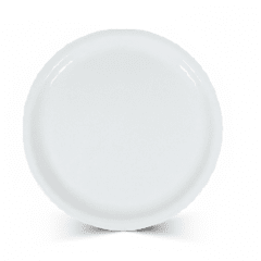 PLATO Plastico Blanco TENDIDO Parrillero MACISSA # 100 - MELAFORM PT100U