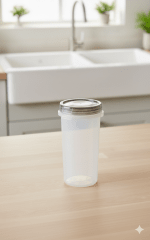 TAPER Plastico REDONDO Con Tapa Rosca  - M&R