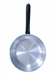 SARTEN De Aluminio PESADO Mango Tubo # 22 - ESTEFANO