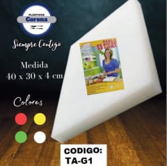 TABLA de PICAR profesional 40x30x4 cm TA-G1 -AMERICAN 0