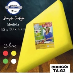 TABLA de PICAR profesional 45x30x4 cm TA-G2 -AMERICAN