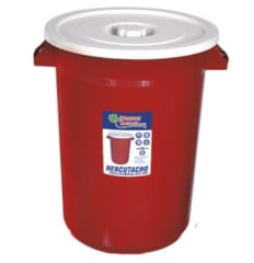 (5)TACHO PLASTICO 50 LT CON TAPA - HERCUTACHO