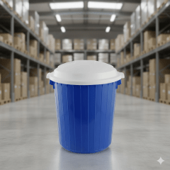 TACHO plastico con tapa - REY