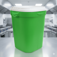 TACHO Plastico - ULTRA Reforzado Tapa Plana - BASA 7581
