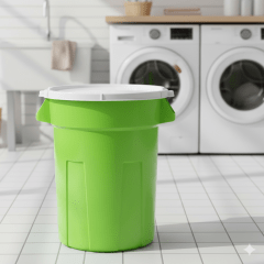 TACHO Plastico MAMUTE Con Tapa- BASA 8856