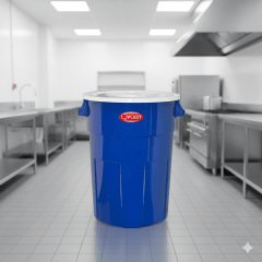 TACHO Plastico PACHACUTEC  Segunda Con Tapa - QUPLAST