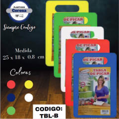 TABLA de PICAR mini 25x18 cm TBL-B - AMERICANO