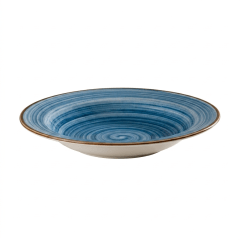 Plato Hondo Ala 340Cc Artisan Azul