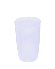 VASO Plastico COMERCIAL CLARIFICADO Sin Tapa