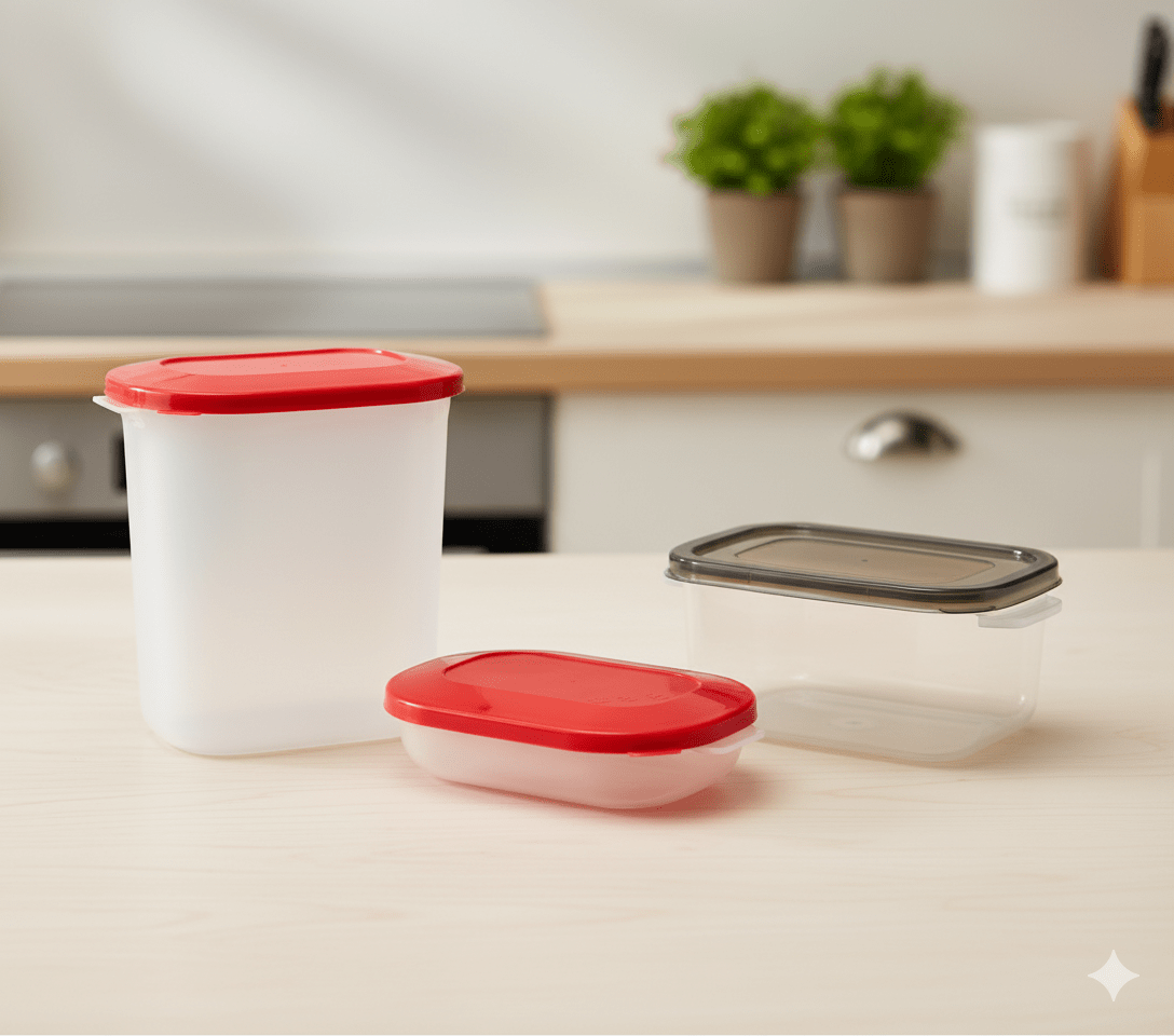 TAPER Plastico OVALADO Con Tapa - M&R1