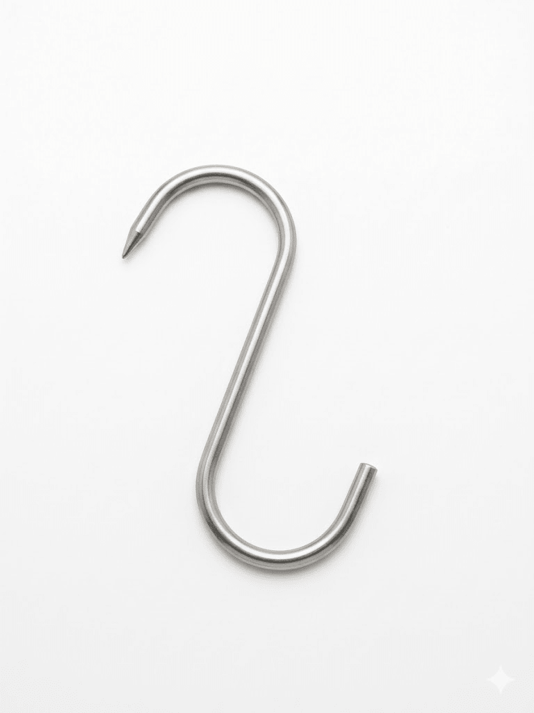 Gancho Carnicero Acerado Pequeño #01