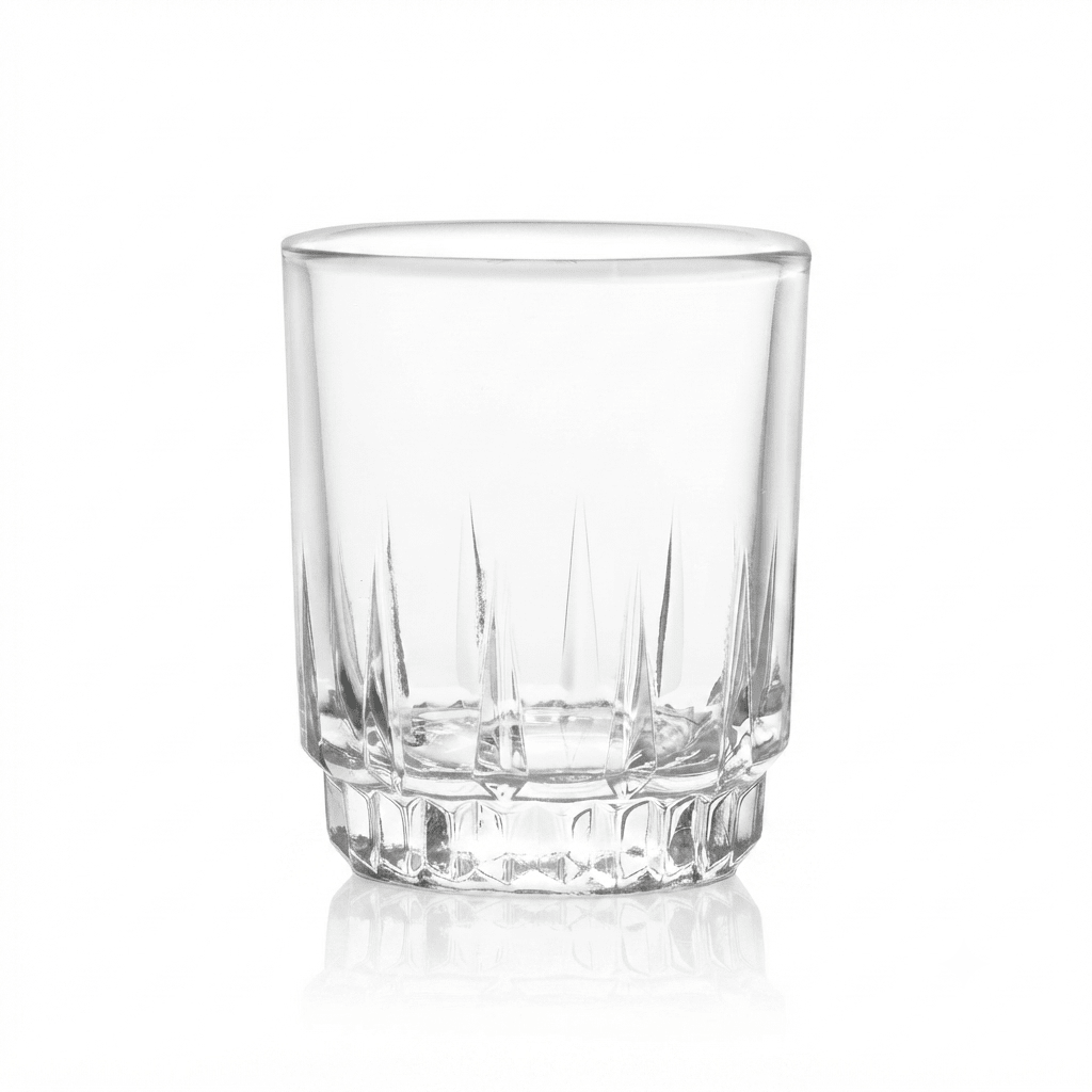 COPA De Vidrio Aguardiente PRISMA X12 UND1