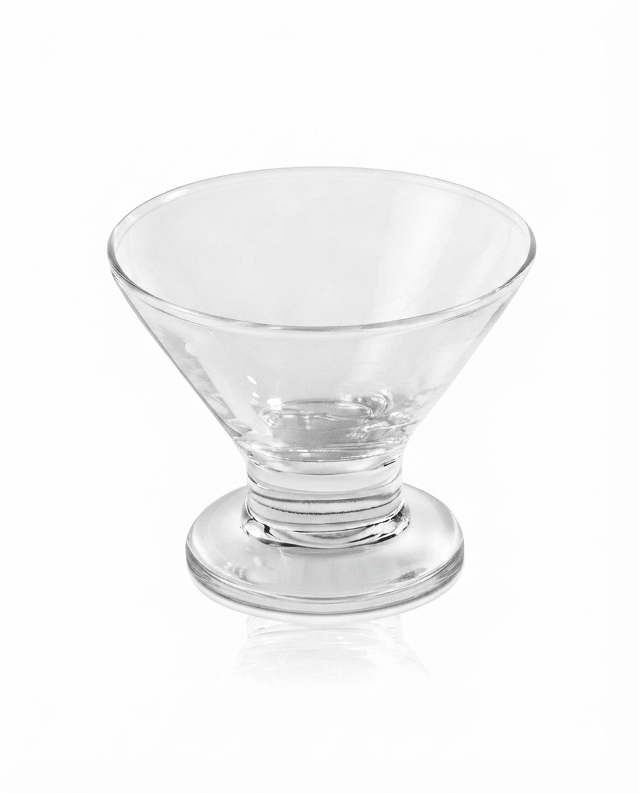 COPA Vidrio Lisa FIESTA Helado 7.5 oz1