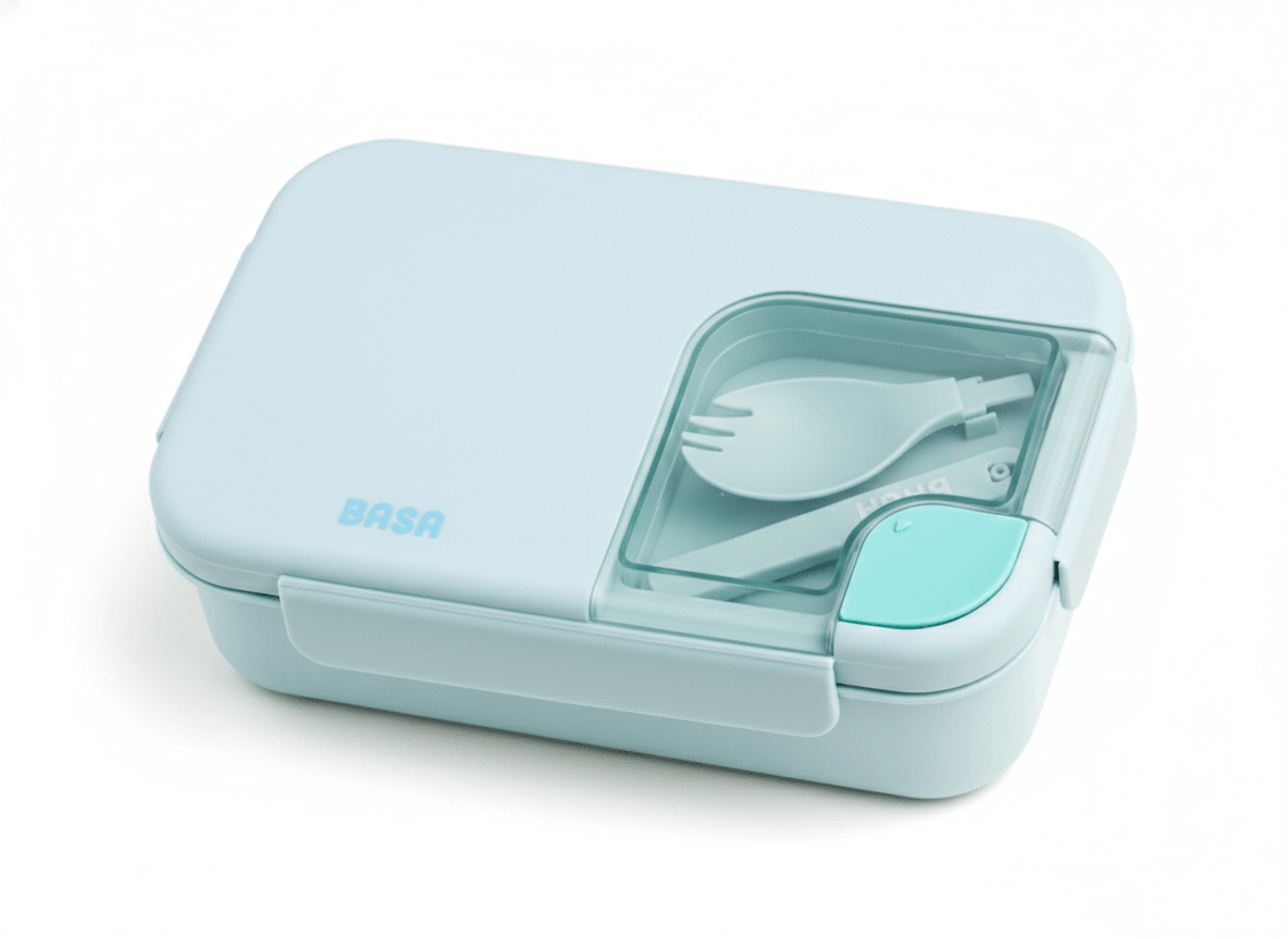 LONCHERA BOX GRID 1.1 Litros Con Cubiertos1