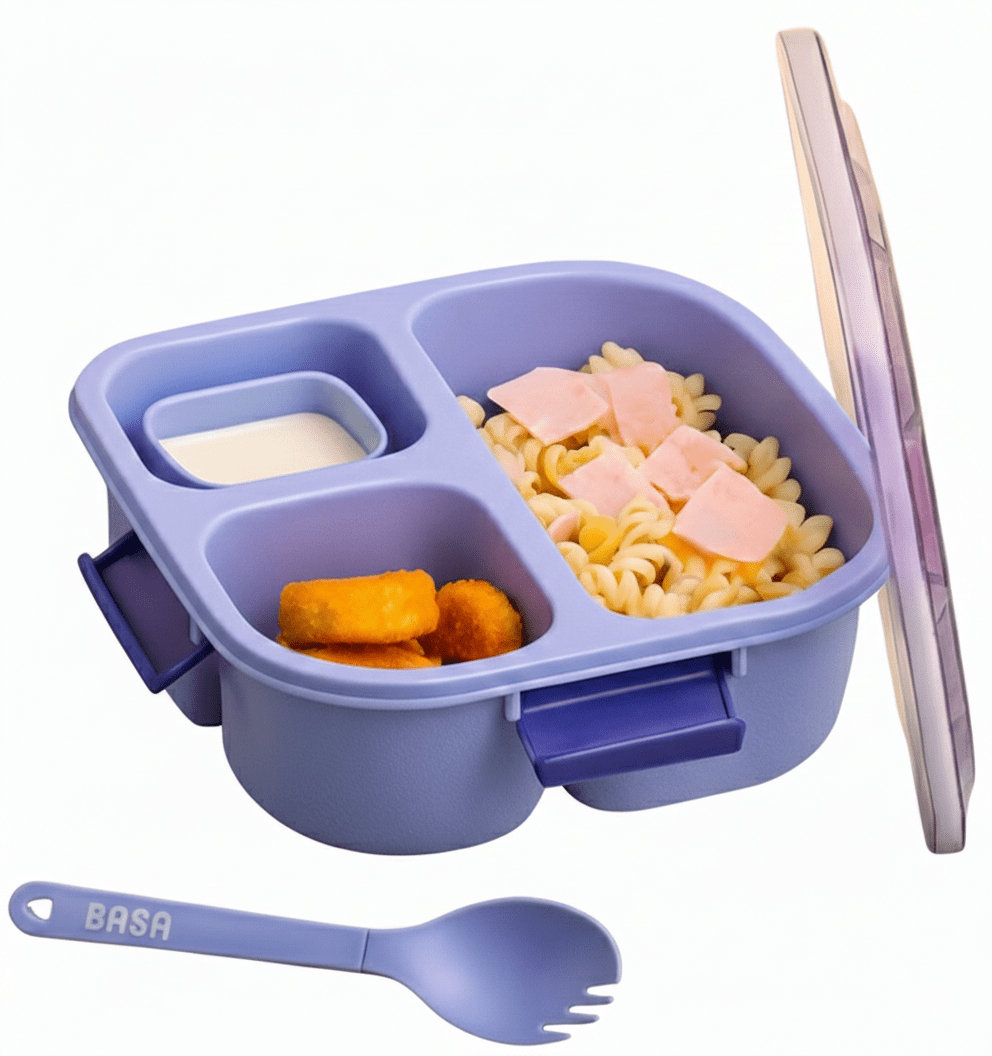 LONCHERA BOX URBAN 1 Litro Tres Diviciones4