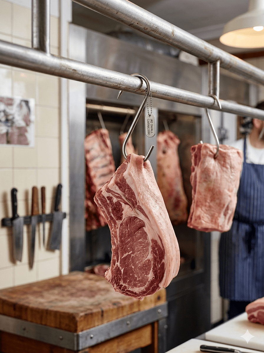 GANCHO CARNICERO acerado CHICO # 12