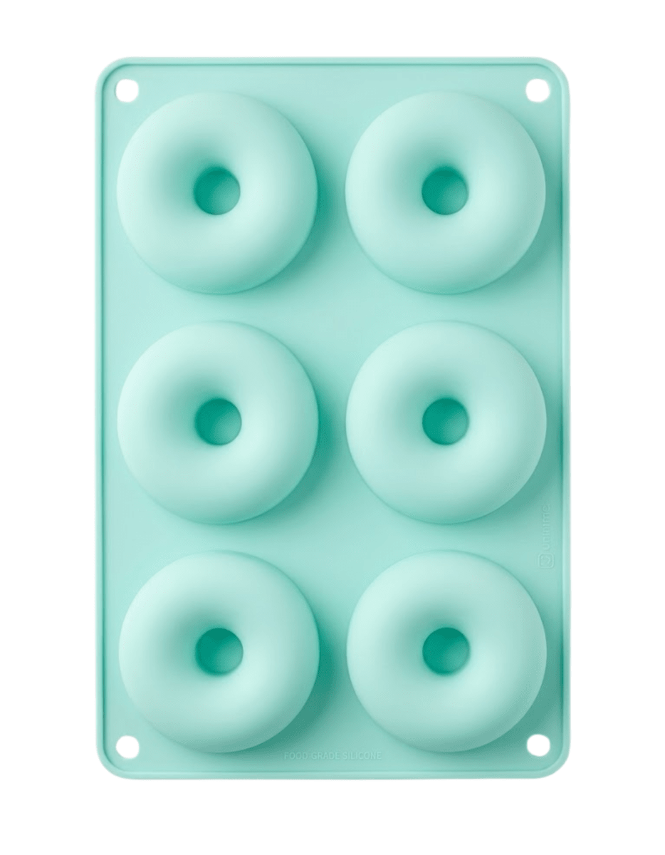 MOLDE Silicona Para DONAS x 6 Diviciones1