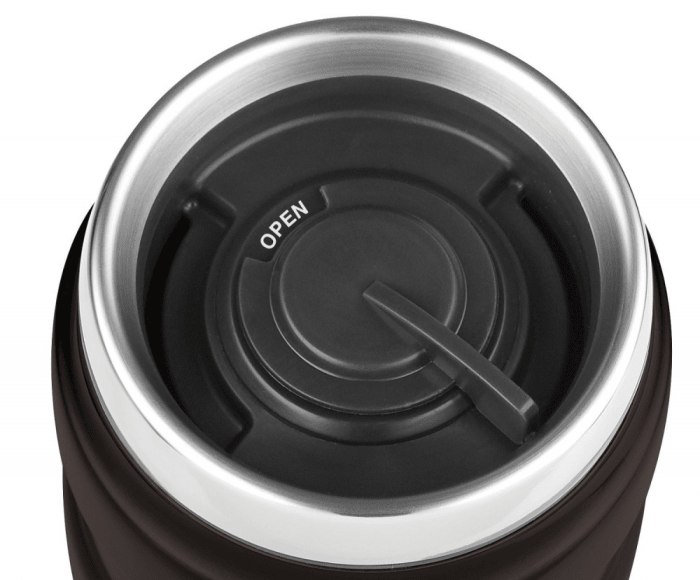 TAZA ACERO 470 ML TERMICA KING AZUL/DORADO - THERMOS2