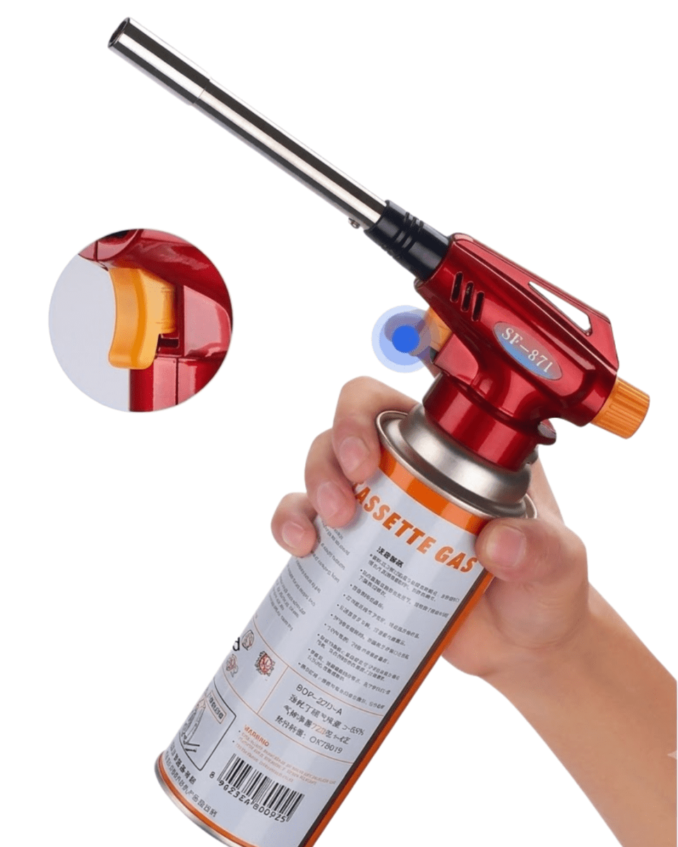 CABEZAL De Flameador CYCLONE Carbonero Gas Torch De Alta7