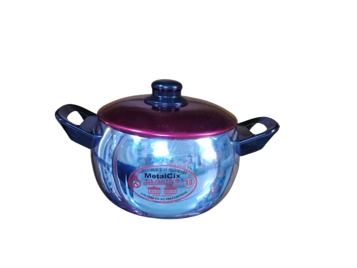 (5) OLLA Aluminio BOMBE CLASICA  - METALCIX2