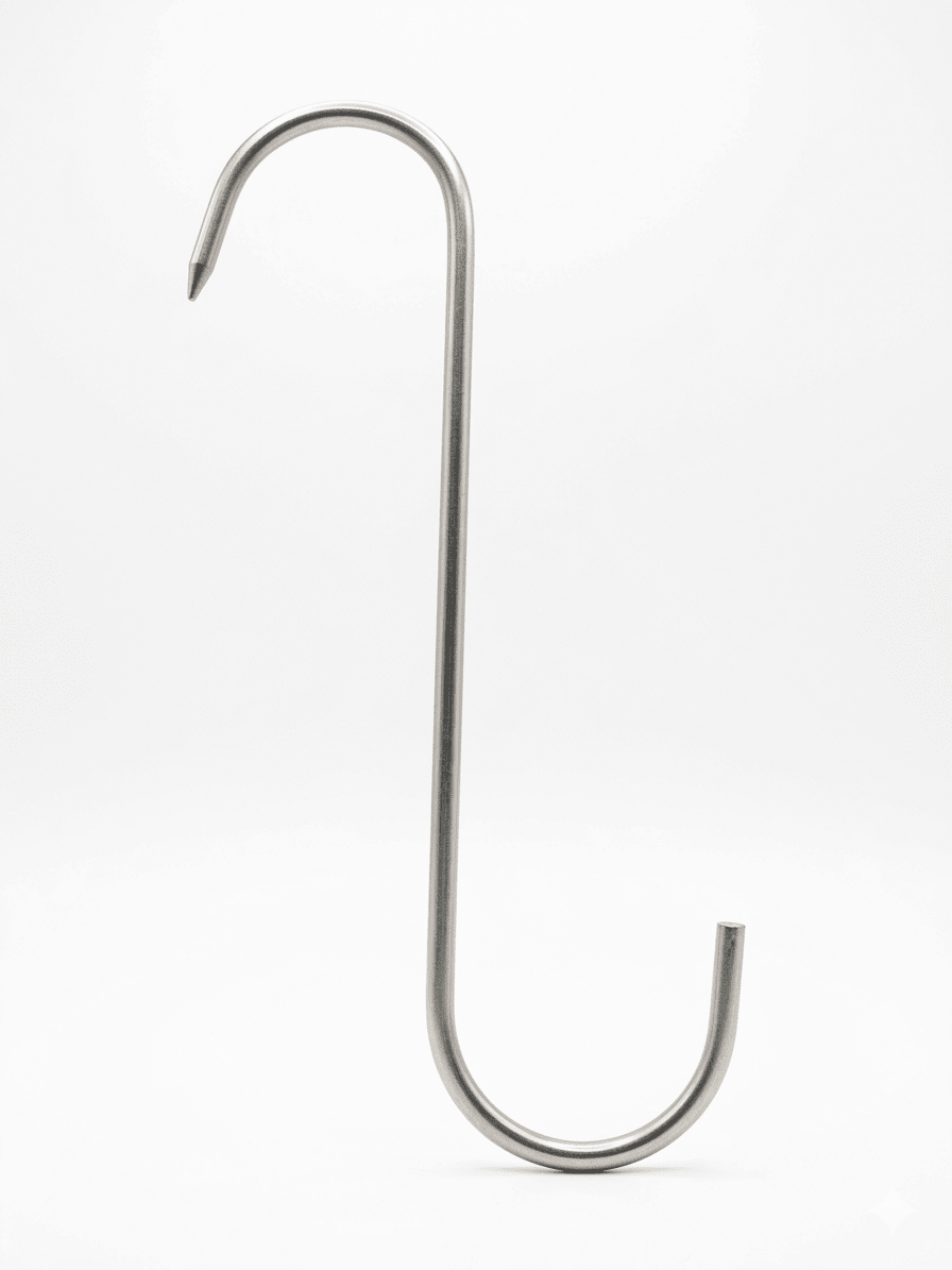 GANCHO CARNICERO acerado MEDIANO # 21