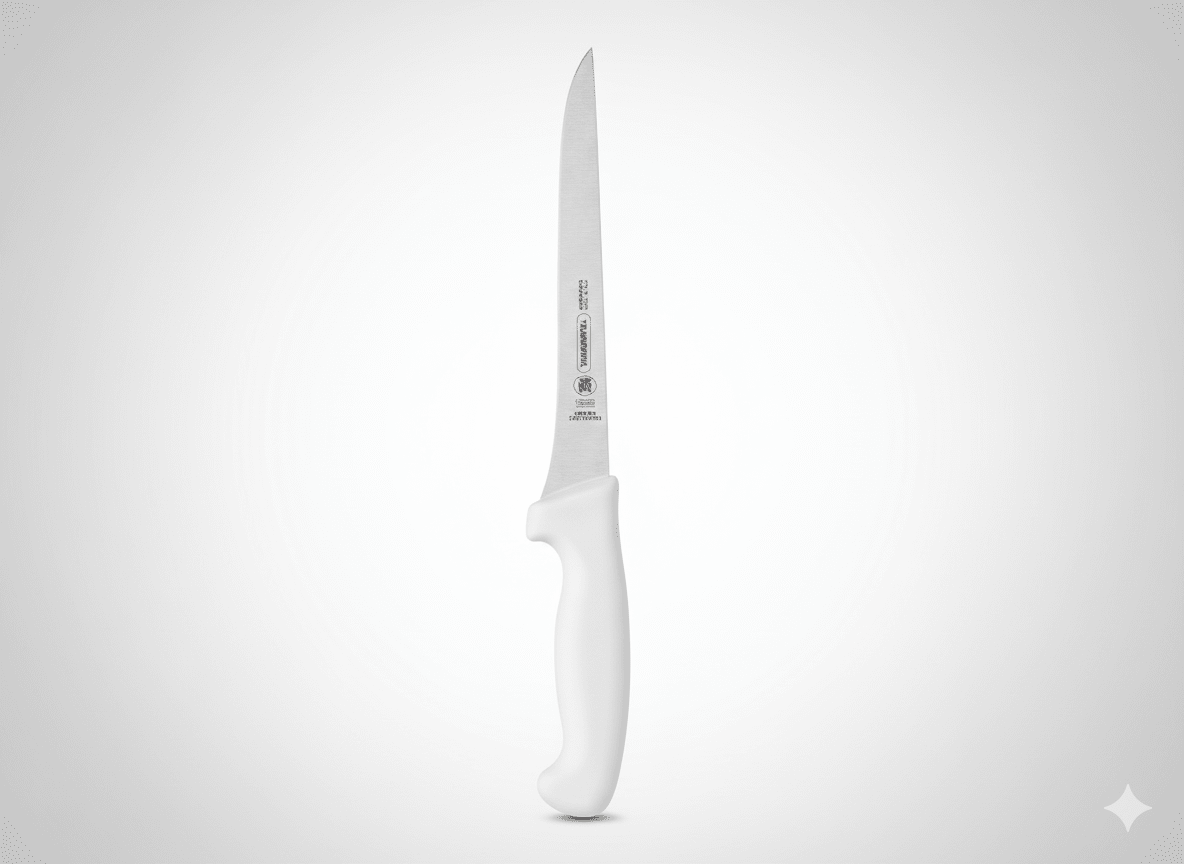 CUCHILLO DESHUESADOR Mango Blanco Profesional #7 - TRAMONTINA1