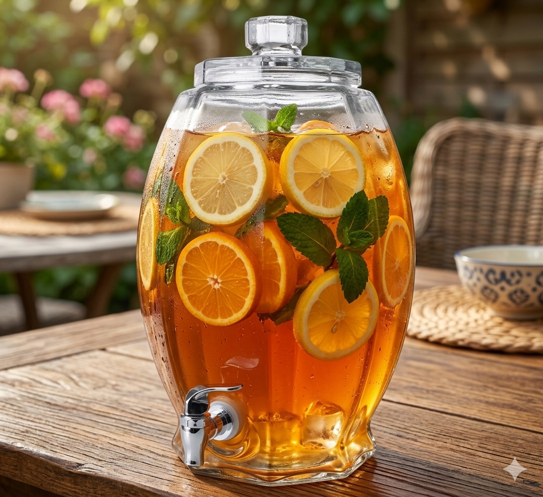 DISPENSADOR Vidrio Modelo CRANSTON 3 galones Con Caño1