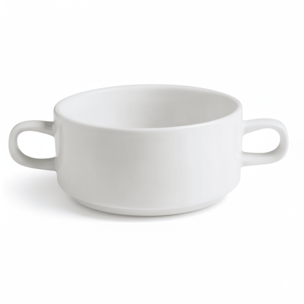 TAZA CONSOME C/ASA 313 CC ACTUALITE BLANCO - CORONA2
