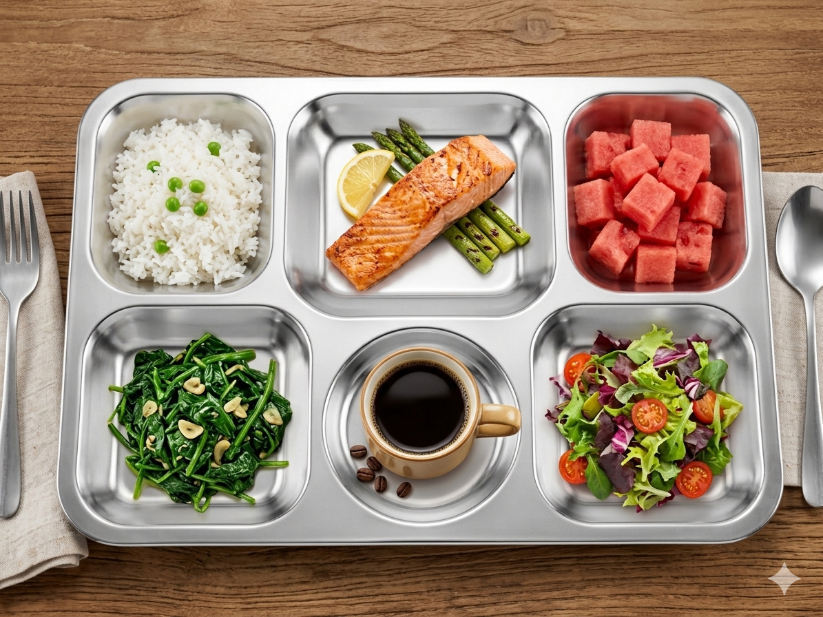 GAMELA De Acero 38x27Cm  6 Divisiones2