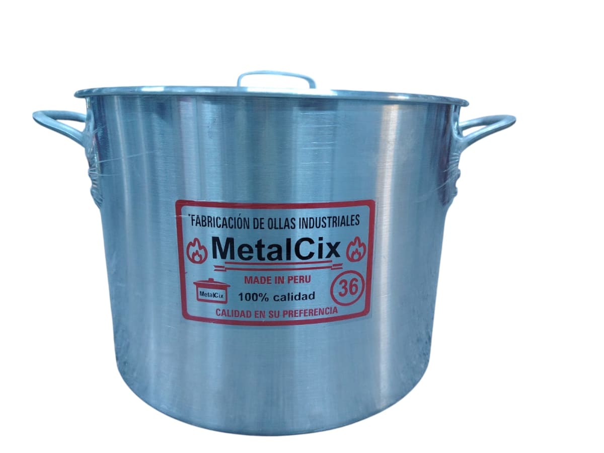 OLLA ALUMINIO ESPECIAL PESADA (4 ml) - METALXIC4