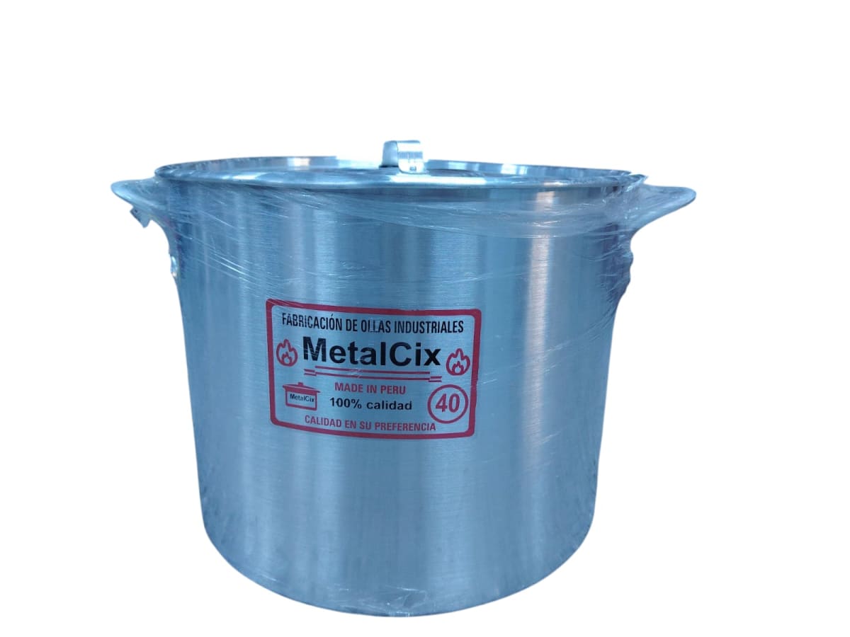 OLLA ALUMINIO ESPECIAL PESADA (4 ml) - METALXIC5