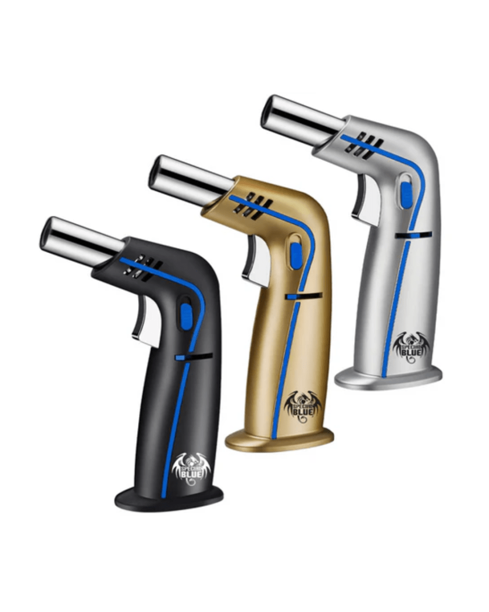 SOPLETE Antorcha Special Blue Modelo ZION Color Plata De Alta Cocina2