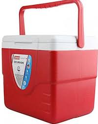 COOLER 9 QT  EXCURSION AZUL Y ROJO - COLEMAN1