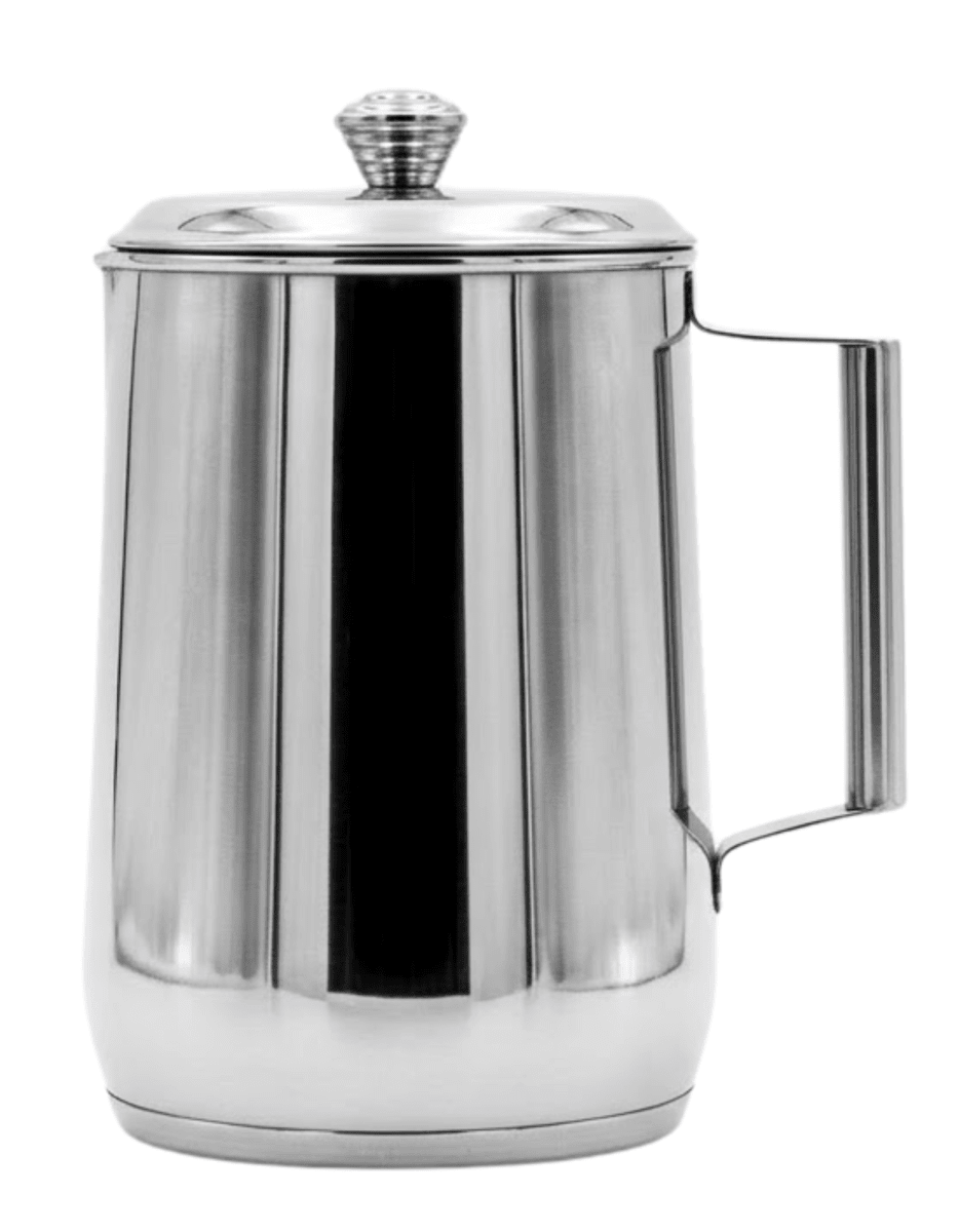 JARRA LECHERA De ACERO Argon Con Tapa 5 Litros1