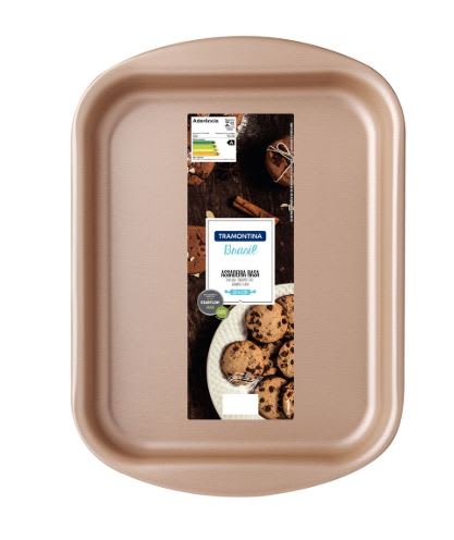 ASADERA  ANTIADHERENTE RECTANGULAR RASA - TRAMONTINA1