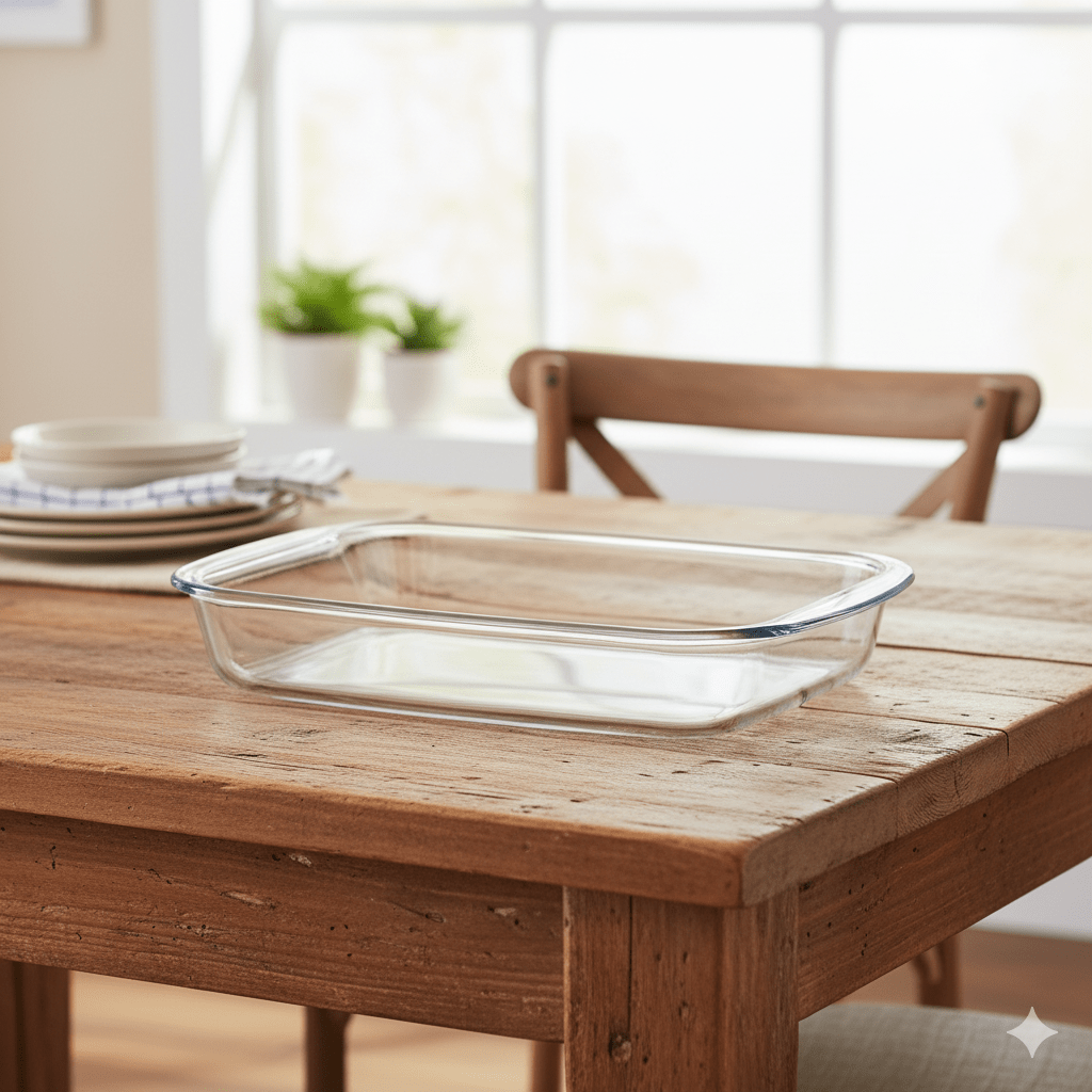 AZADERA De Vidrio Rectangular 34x20.5x5 - ABHER1