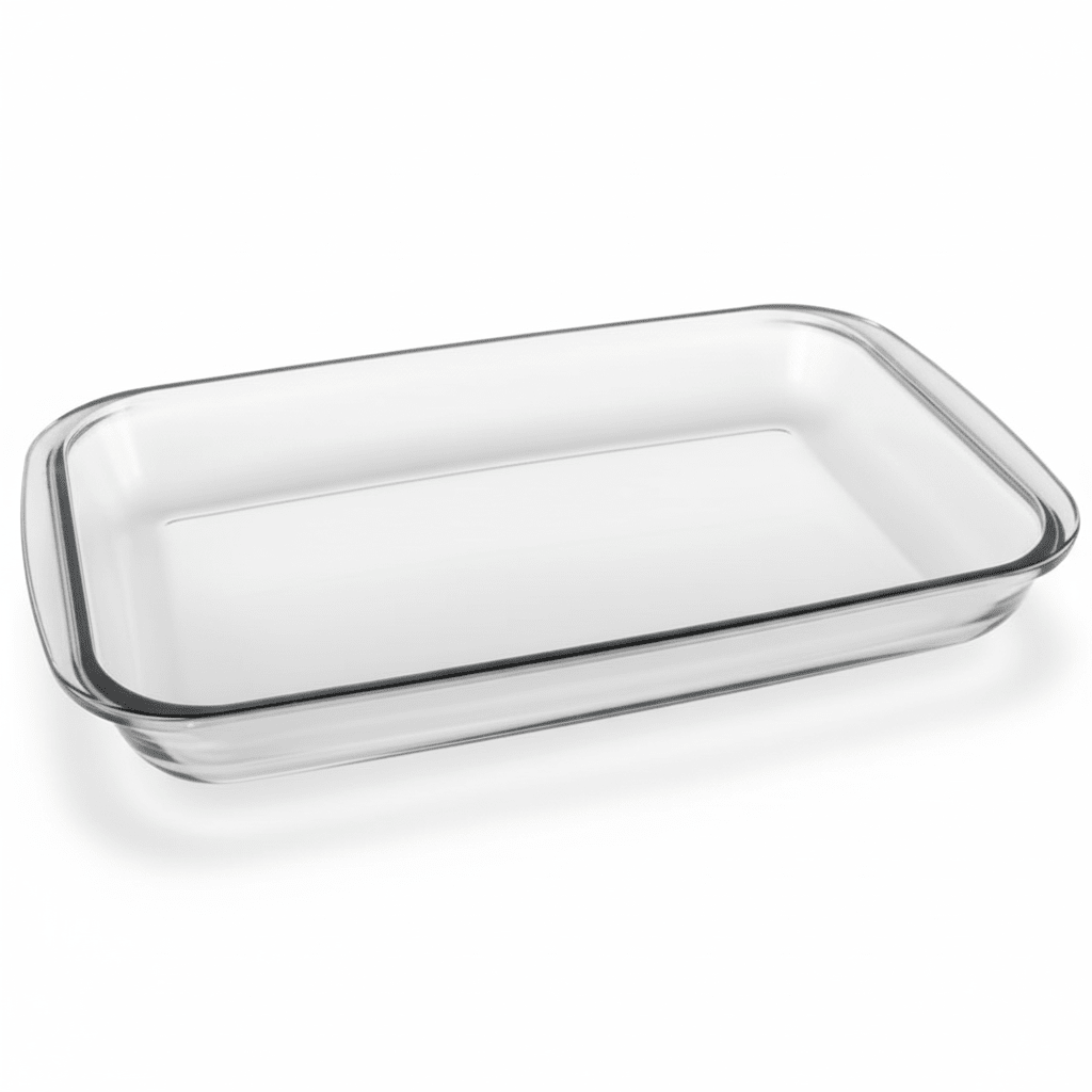 AZADERA De Vidrio Rectangular 38.8x24.5x5.8 Cm - ABHER1