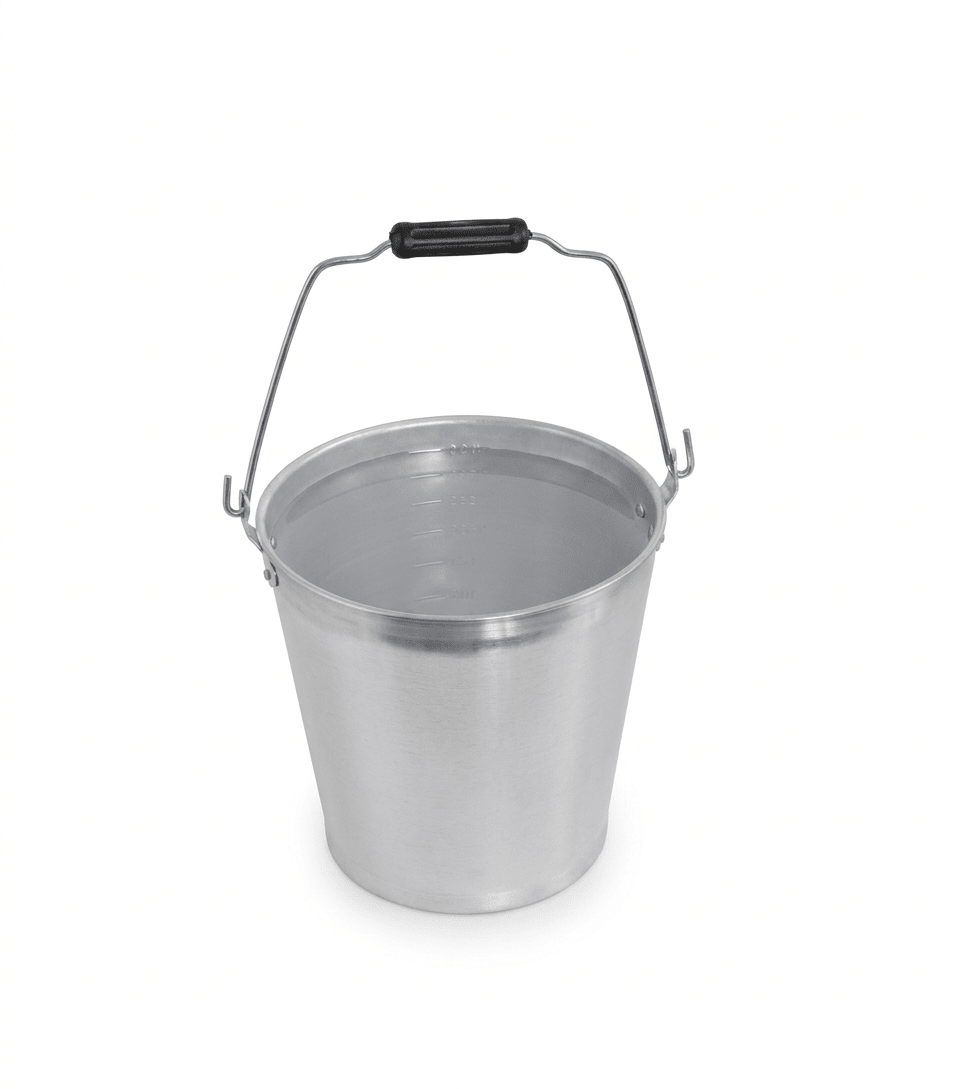 BALDE LECHERO ALUMINIO SIN TAPA 11 LT - IMUSA1
