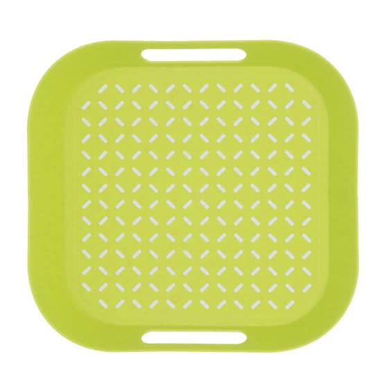 BANDEJA CHEF CUADRADA ASA ANTI-SLIP MEDIANA - DURAPLAST1