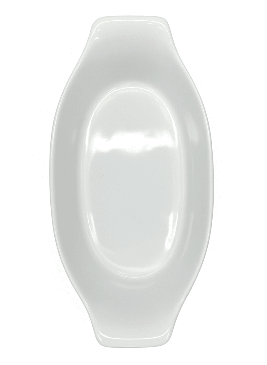 BANDEJA De Loza GRATINAR 21x10 Cm Actualite Blanco CORONA PA11017197122