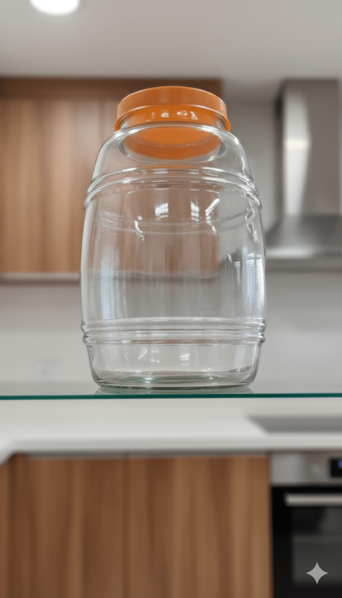 BARRIL De Vidrio 12 Lt Con Tapa Plastica - NACIONAL1