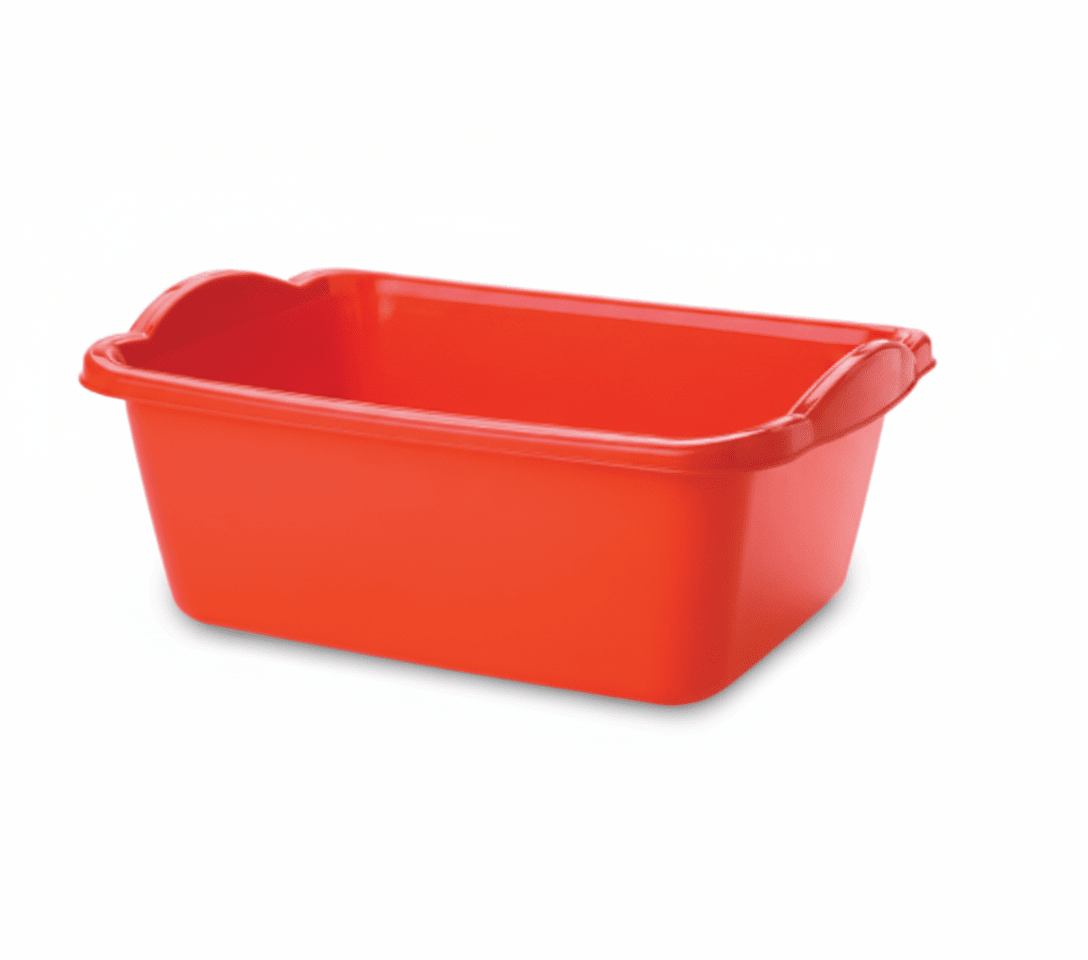 BATEA Plastica Rectangular TREBOL - REY1