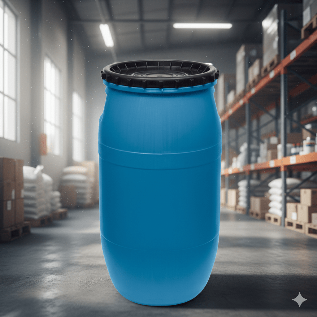 BIDON ECOPLAST De 80 Litros Con Tapa + Suncho - BASA1