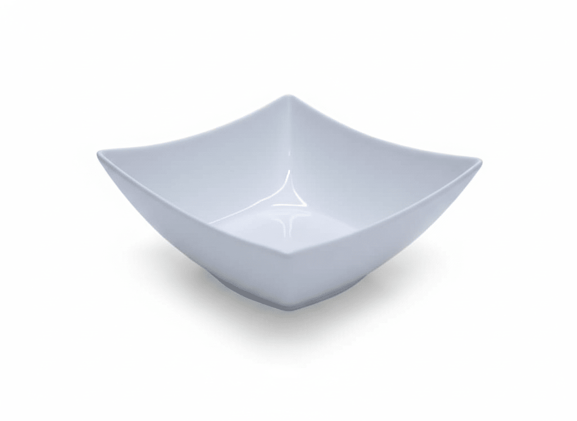 BOLO De Loza CUADRADO Punteado HOTELERO - ICHI2