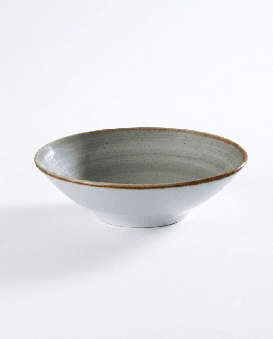 BOWL De Loza 1005.5 cc Artisan GRIS1
