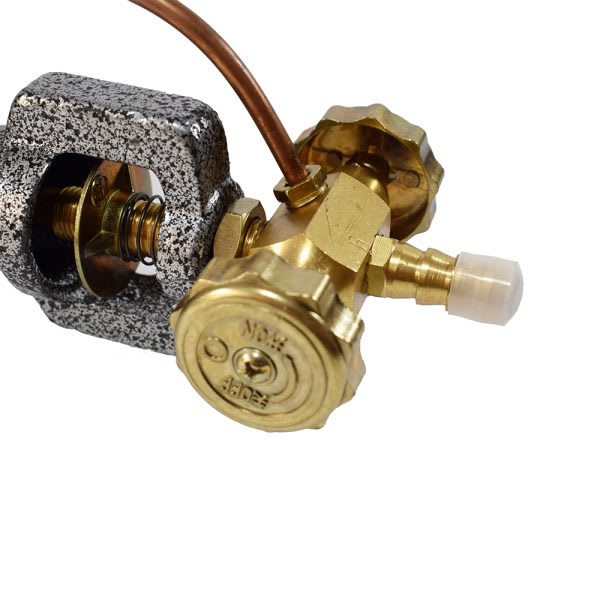 COCINA GAS Total Acero Industrial 1 Hornilla CHIFERA 50x59x85 Cm (40x40)4