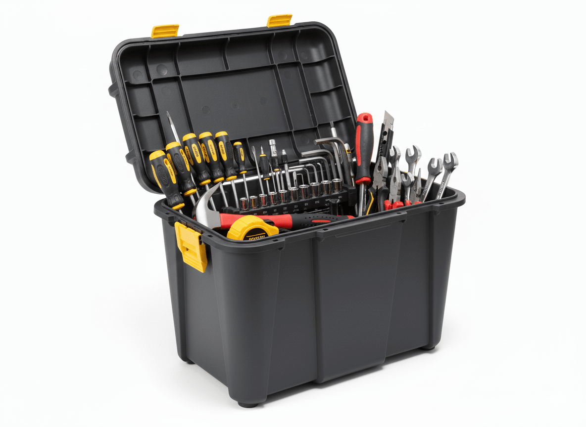 CAJA Organizadora De USO Pesado BUNKER 160 lt3