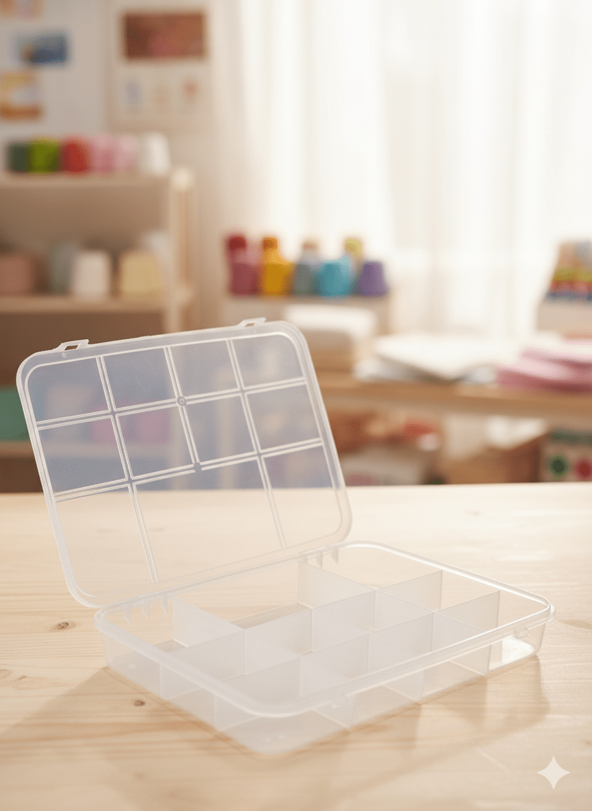 CAJA Plastica ORGANIZADORA Tipo Pandora - M&R1