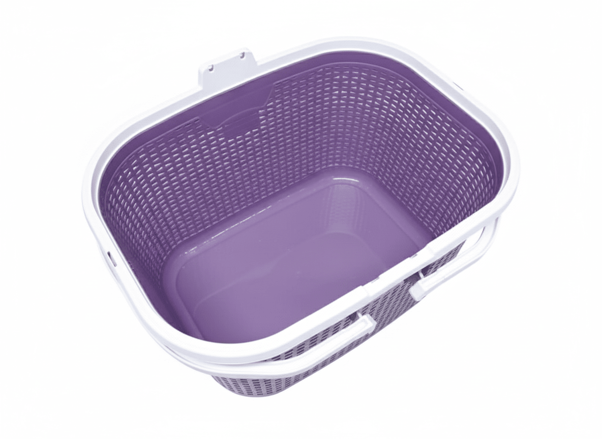 CANASTA TAVARUA Modelo RATAN Doble Tapa - REY4