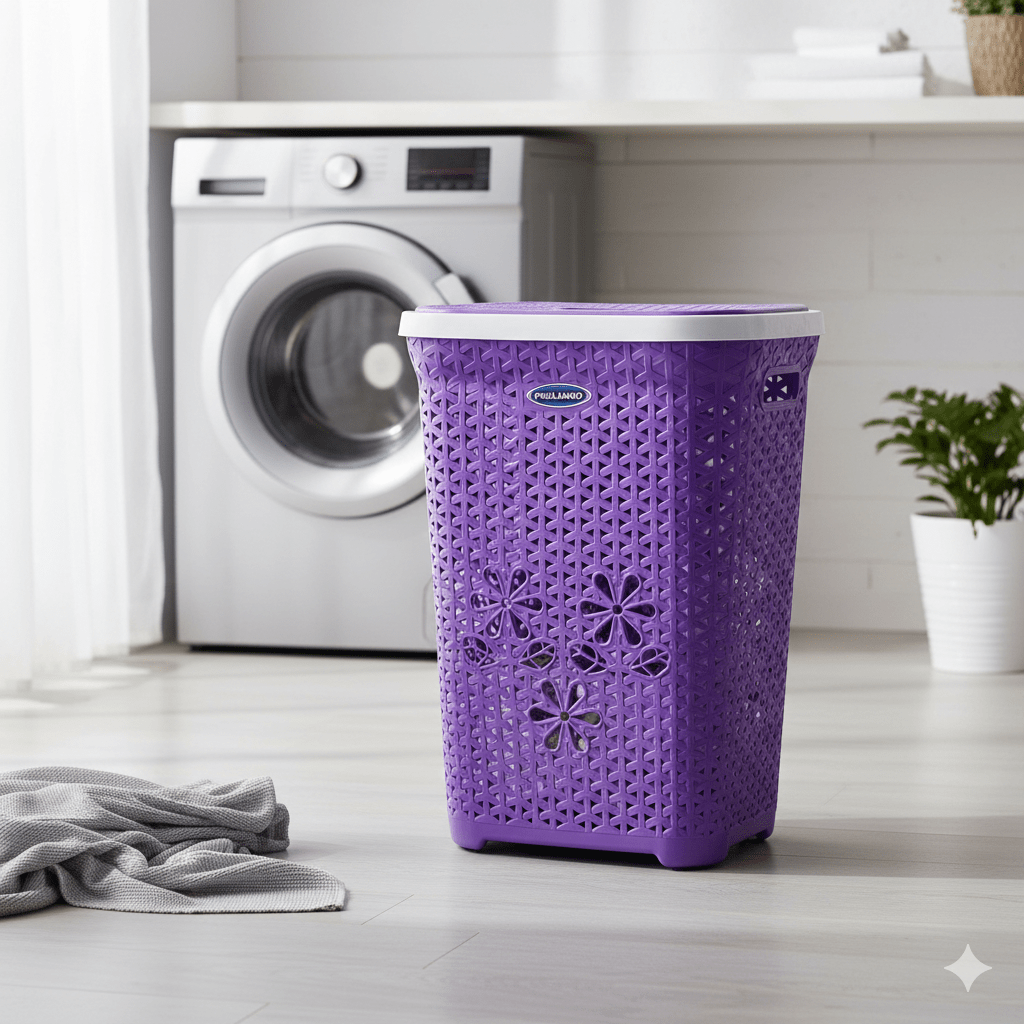 CESTO PLASTICO MODELO RATAN GRANDE - PROLIMSO2